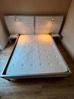 Ibiza style bed met elect. lattenbodem. deze week ophalen., Ophalen, Verstelbaar, Tweepersoons, Zo goed als nieuw
