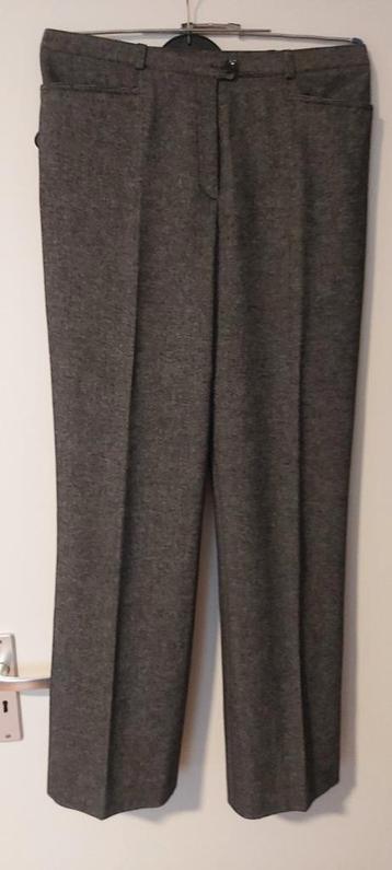 Zwart/wit tweed pantalon wol, maat 40, merk Basler te koop beschikbaar voor biedingen