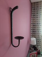 Smeedijzeren kandelaar, Ophalen of Verzenden, Metaal, 25 tot 50 cm