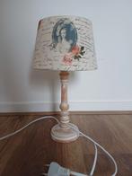 Houten Lamp met Kap, Hout, Ophalen of Verzenden, Minder dan 100 cm, Landelijk