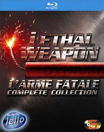 Blu-ray: Lethal Weapon 1 - 4 (Mel Gibson, Danny Glover) NL beschikbaar voor biedingen