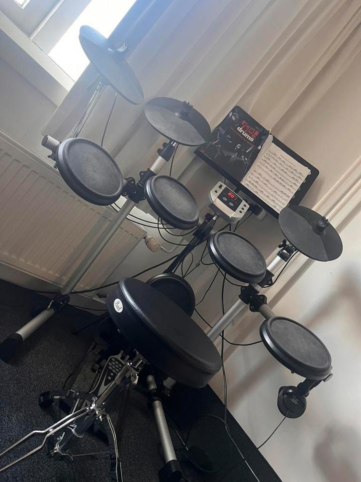 Digitaal drumstel - ideaal voor beginner! Millenium MPS-150, Muziek en Instrumenten, Drumstellen en Slagwerk, Zo goed als nieuw