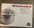 Nieuwe pannen van KitchenAid, Huis en Inrichting, Keuken | Potten en Pannen, Ophalen of Verzenden, Nieuw, Rvs, Pannenset
