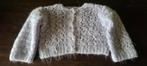 LILA GEBREID VESTJE, Kinderen en Baby's, Babykleding | Maat 62, Ophalen of Verzenden, Gebruikt, Meisje, Truitje of Vestje