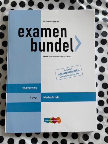 Examenbundel HAVO Nederlands 2023