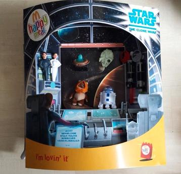 Star Wars McDonald's Clone Wars happy meal display 2009 beschikbaar voor biedingen