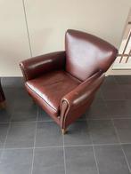 Twee gave vintage clubfauteuils van schapenleer, Ophalen, Nvt, Nvt, Nvt