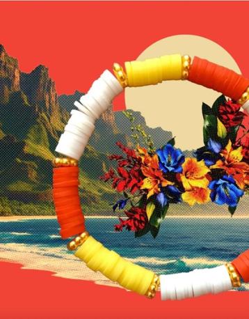 Oeteldonk Armband Set Rood Wit Geel Carnaval beschikbaar voor biedingen