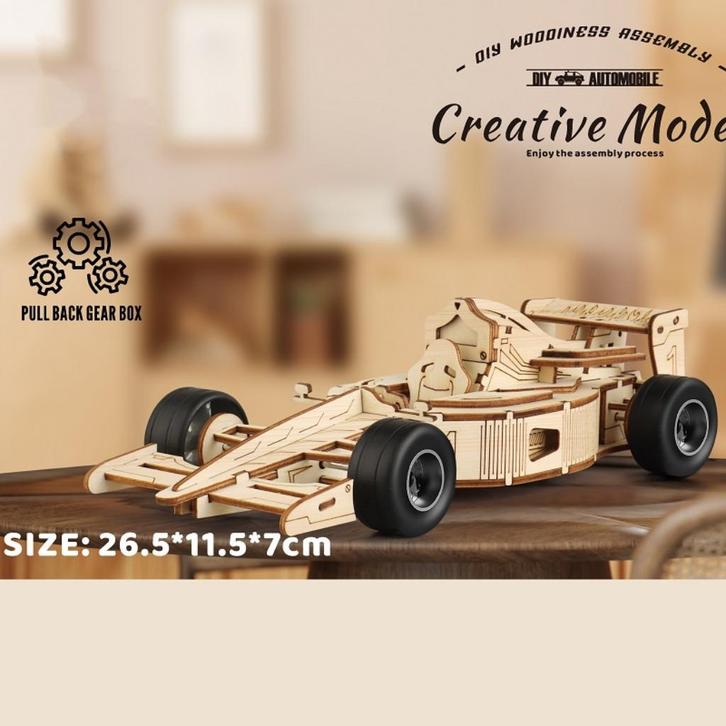 Modelbouw hout Voertuigen, Miniatuurhuisjes, Bloemen, Kerst, Hobby en Vrije tijd, Modelbouw | Auto's en Voertuigen, Nieuw, Overige typen