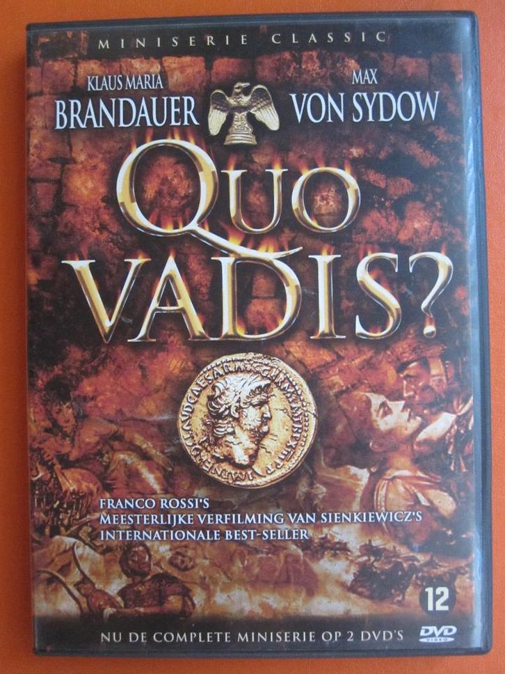 Quo Vadis? (1985) 2 disc, Cd's en Dvd's, Dvd's | Drama, Zo goed als nieuw, Drama, Boxset, Vanaf 12 jaar, Ophalen of Verzenden