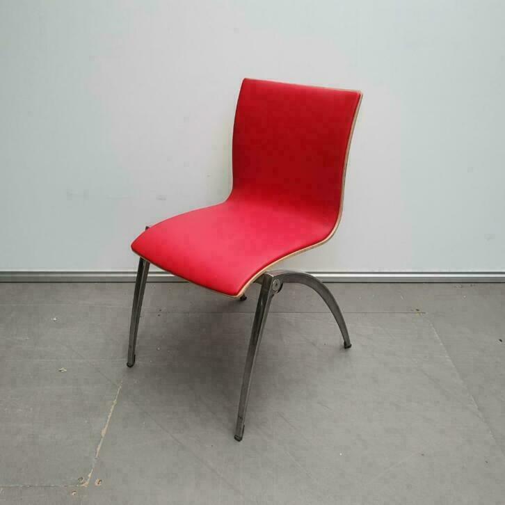 Artifort Zeno stoel vergaderstoel kantinestoel nieuwe skai, Huis en Inrichting, Stoelen, Nieuw, Eén, Zwart, Ophalen of Verzenden