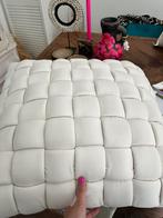 YAYA kussen gevlochten kleur off white crème, Huis en Inrichting, Ophalen of Verzenden, Nieuw, Wit, Vierkant