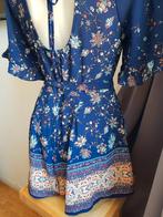 Playsuit open rug, Ophalen of Verzenden, Zo goed als nieuw, Maat 36 (S), Blauw