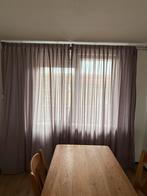 Gordijnen in between en verduisterend, Huis en Inrichting, Stoffering | Gordijnen en Lamellen, Ophalen, Zo goed als nieuw, 200 cm of meer