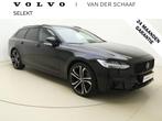 Volvo V90 T8 455pk AWD R-Design / Luchtvering / Bowers&Wilki, Auto's, Volvo, 4 cilinders, Zwart, Plug-in hybride, Stationwagon