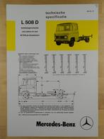 Mercedes 508 D Technische Specificatie folder 1977 CC – 508D, Ophalen, Mercedes, Zo goed als nieuw, Mercedes-Benz