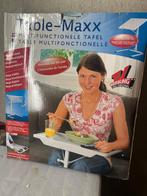De Tole-Maxx is een multifunctionele, opvouwbare bijzettafel, Huis en Inrichting, Tafels | Bijzettafels, 45 tot 60 cm, Minder dan 55 cm