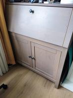 IKEA HEMNES Bureaukast, grijsbruin, 90x47x109 cm, Huis en Inrichting, Kasten | Vitrinekasten, Ophalen, 100 tot 150 cm, 50 tot 100 cm