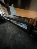 Tv meubel zwart, Minder dan 10 lampen, Zo goed als nieuw, Ophalen, Zonnebank enkelzijdig
