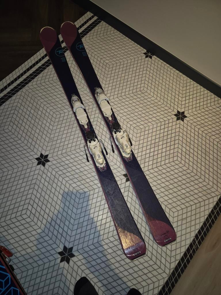 Dames ski Rossignol Temptation 84 HD 162 cm, Ophalen, 160 tot 180 cm, Gebruikt, Rossignol