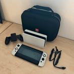 Nintendo Switch OLED + Case + Games mogelijk, Spelcomputers en Games, Spelcomputers | Nintendo Switch, Met games, Met 2 controllers