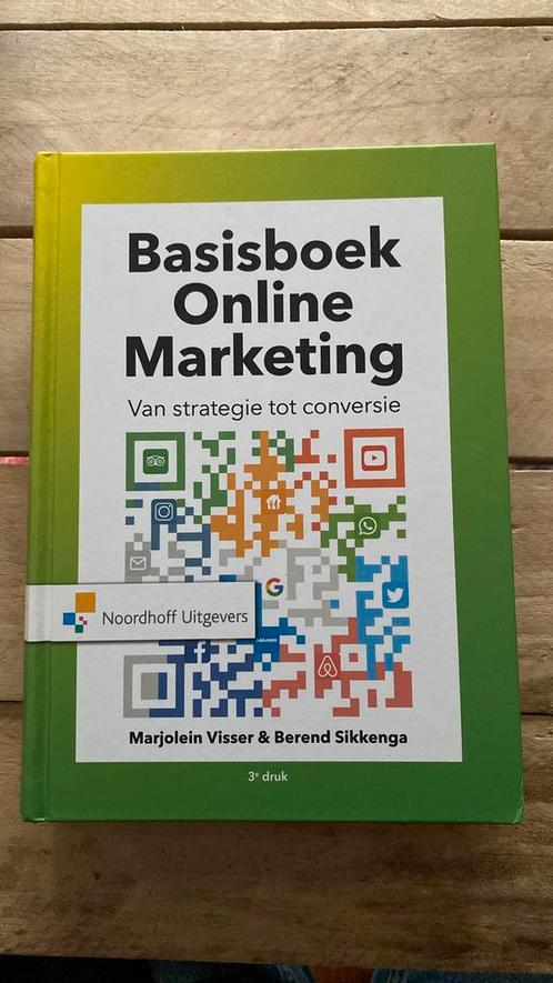 Marjolein Visser - Basisboek online marketing, Boeken, Economie, Management en Marketing, Zo goed als nieuw, Economie en Marketing