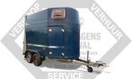 Humbaur Pegasus (polyester) 2 paardstrailer met zadelkamer, Dieren en Toebehoren, Ophalen, Gebruikt, Polyester, 2-paards trailer