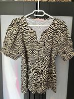 Studio Anneloes Bo-Leo Animal blouse top sahar/black M, Kleding | Dames, Tops, Maat 38/40 (M), Zo goed als nieuw, Studio Anneloes