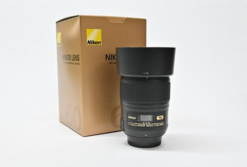 Nikon 60mm MC 1:2.8 AF-S ED Nano macro objectief BTW artikel, Audio, Tv en Foto, Fotografie | Lenzen en Objectieven, Zo goed als nieuw