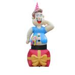 (halve) abraham jarige job kado cadeau opblaasfiguur te huur, Ophalen, Zo goed als nieuw, Abraham of Sarah