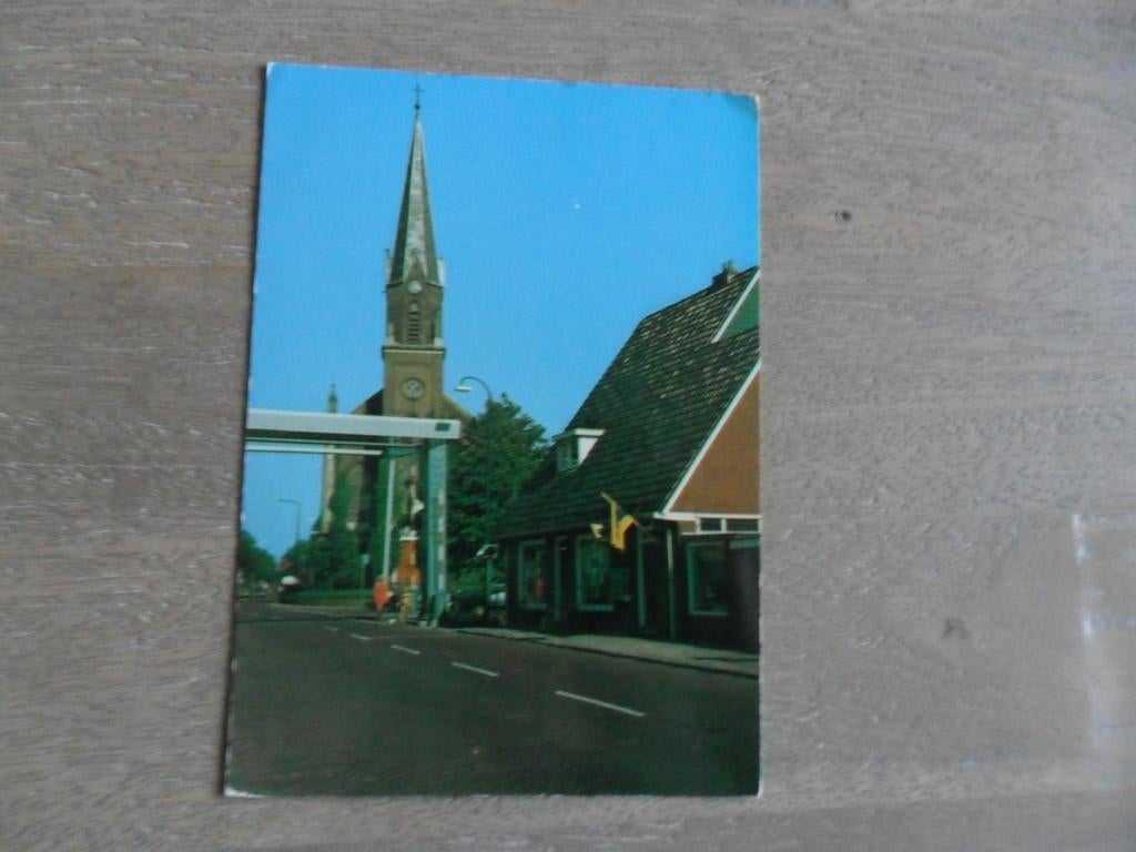 Warga, nh kerk, Verzamelen, Ansichtkaarten | Nederland, Verzenden, 1980 tot heden, Ongelopen, Noord-Holland