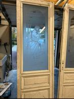 Dubbele deur met geëtst glas, Antiek en Kunst, Ophalen