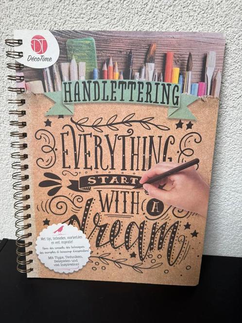 Handlettering tips en technieken, Boeken, Hobby en Vrije tijd, Nieuw, Tekenen en Schilderen, Ophalen of Verzenden