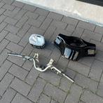 Vespa Sprint stuur + koplamp + stuurkappen glans zwart, Fietsen en Brommers, Brommeronderdelen | Scooters, Ophalen of Verzenden
