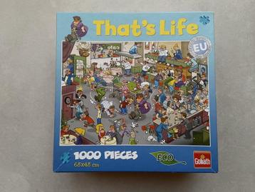 2x Thats life puzzel 1000 en 1x Comic 1000 sukkes puzzel beschikbaar voor biedingen