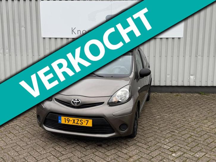 Toyota Aygo 1.0 VVT-i Comfort 5deurs, Airco, Auto's, Toyota, Bedrijf, Te koop, Aygo, ABS, Airbags, Airconditioning, Centrale vergrendeling