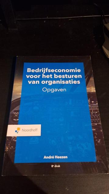 Bedrijfseconomie voor het besturen van organisaties  beschikbaar voor biedingen