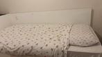 Ikea bed met onderschuifbed, Gebruikt, Eenpersoons, Wit, Ophalen of Verzenden