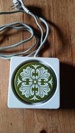 Vintage Daalderop warmhoud plaatje / thee lichtje, Ophalen, Gebruikt