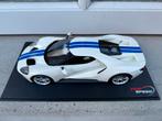 1:18 Ford GT Frozen White Top Speed Models TS0093, Hobby en Vrije tijd, Modelauto's | 1:18, Overige merken, Zo goed als nieuw