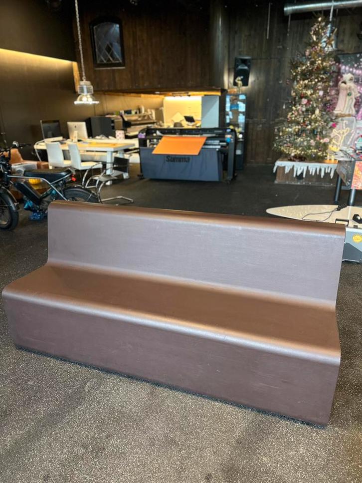 Horeca / Wachtkamer Banken – 2 stuks | Sterk, Comfortabel, Huis en Inrichting, Banken | Bankstellen, Gebruikt, 75 tot 100 cm, Ophalen