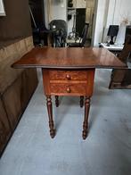 Antieke Pembroke tafel, brocante bijzettafel Engeland, Antiek en Kunst, Ophalen