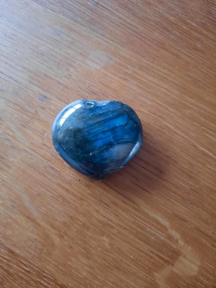 Labradoriet hartje, Sieraden, Tassen en Uiterlijk, Edelstenen, Nieuw, Ophalen of Verzenden