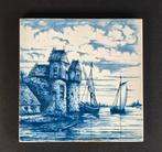 Oude Delfts blauwe tegel., Antiek en Kunst, Antiek | Wandborden en Tegels, Ophalen of Verzenden