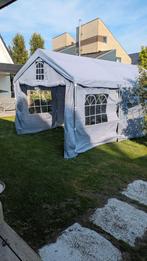 Te Huur Partytent 6x3 incl bierbanken, tafels, bezorgen, Tuin en Terras, Partytenten, Partytent, Minder dan 4 meter, Ophalen of Verzenden