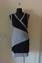Sao Paulo jurk 38 met vestje 40 zwart wit zga nieuw, Kleding | Dames, Maat 38/40 (M), Zwart, Ophalen of Verzenden, Zo goed als nieuw