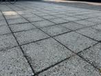 Gratis Grindtegels 50x50 4cm dikte 15-20m2, Tuin en Terras, Ophalen, Zo goed als nieuw
