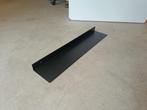 Wandrek Zwart - Wandplank - 60 cm - Stalen Wandrekje, Ophalen of Verzenden, Zo goed als nieuw