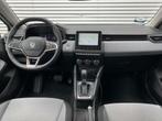 Renault Clio 1.0 TCe 90 Autom Led Cruise Carplay Camera 2024, Stof, Gebruikt, Met garantie (alle), Zwart