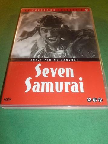 Seven samurai Akira Kurosawa dvd beschikbaar voor biedingen